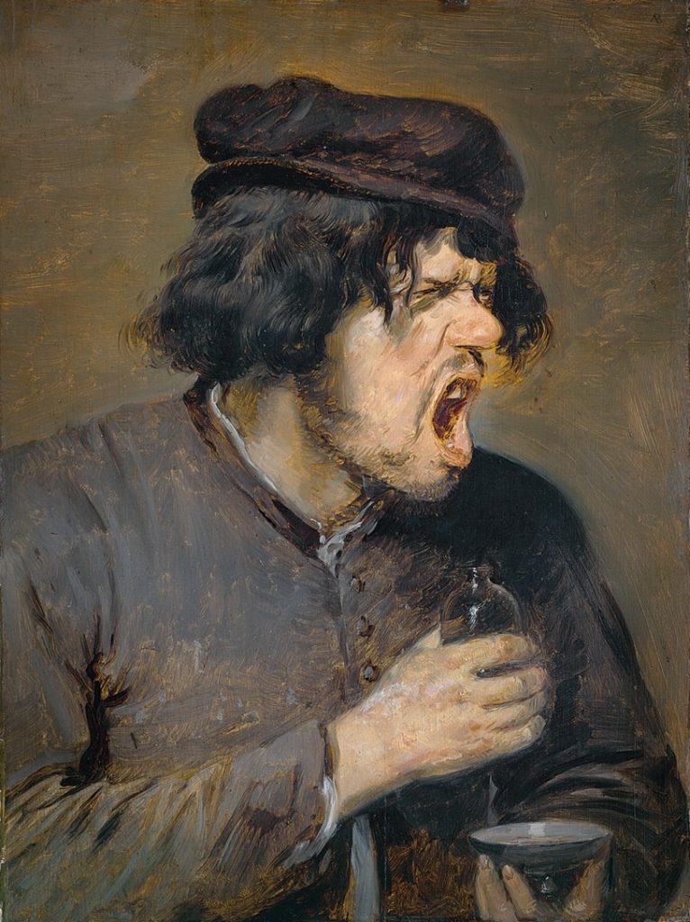 Adriaen Brouwer, Der Bittere Trank, UM 1636-38, Städel Museum, Frankfurt